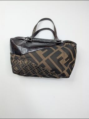 Vintage Fendi 2007 Zucca Raddica Boston Bag